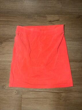 Forever 21 Bright Coral Mini Skirt
